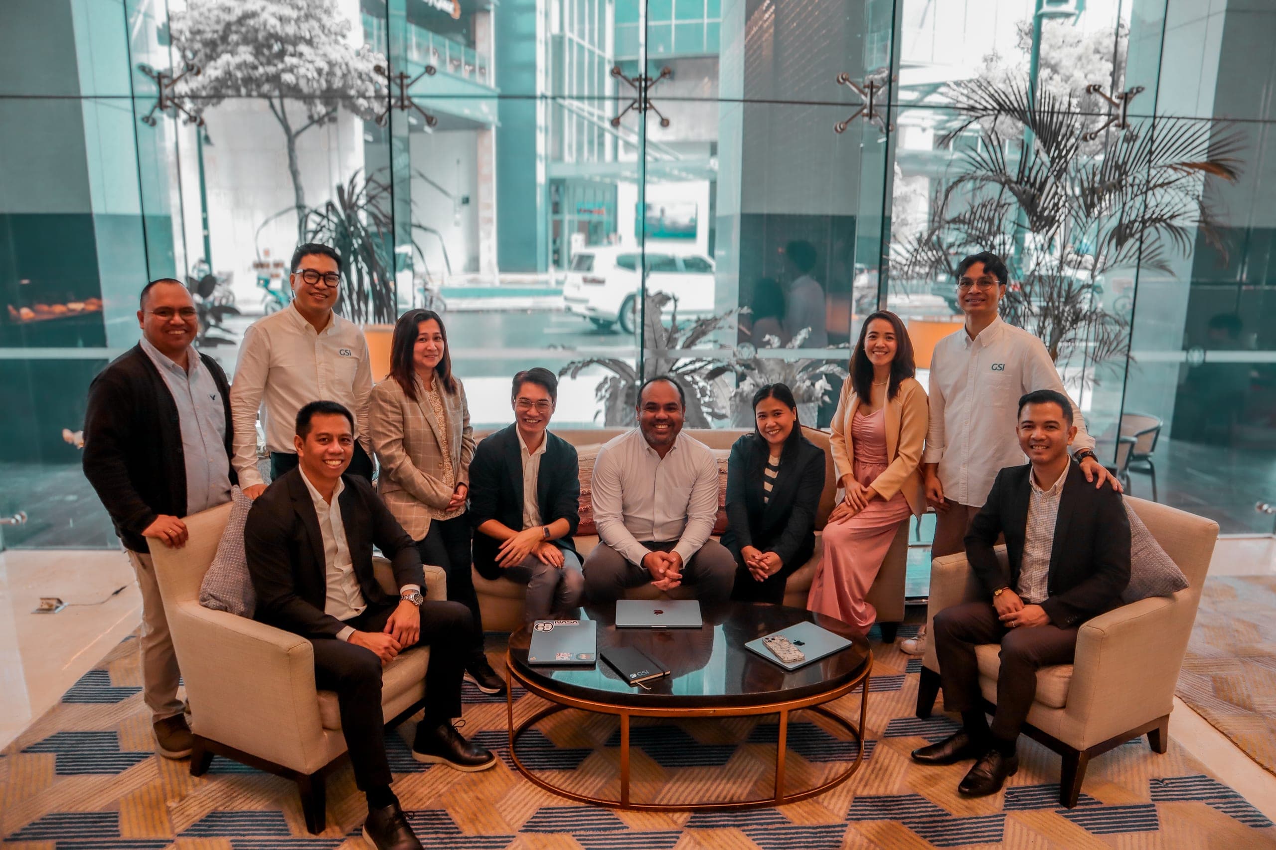 GSI leaders gathered together