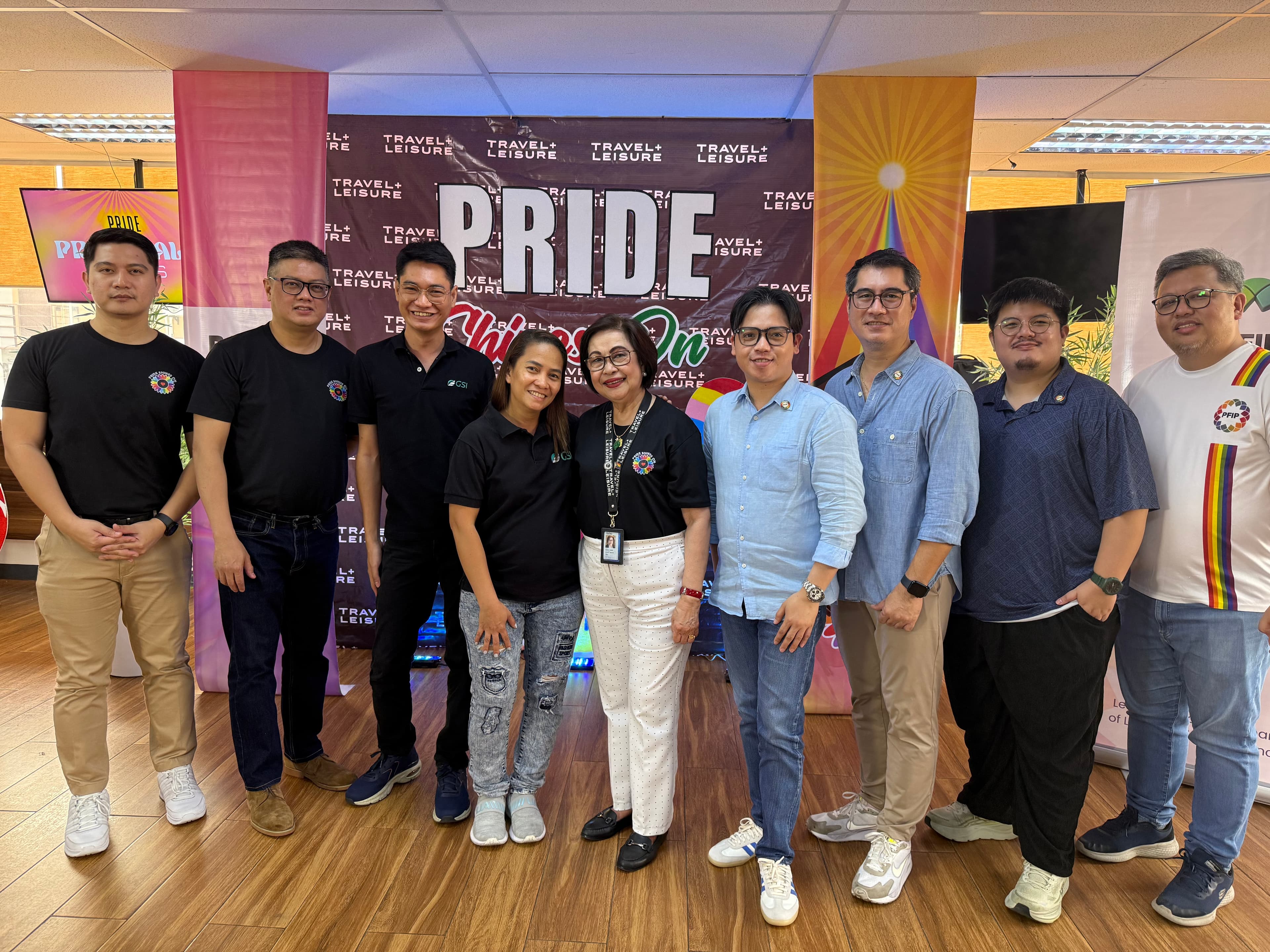 GSI team at a Pride industry event